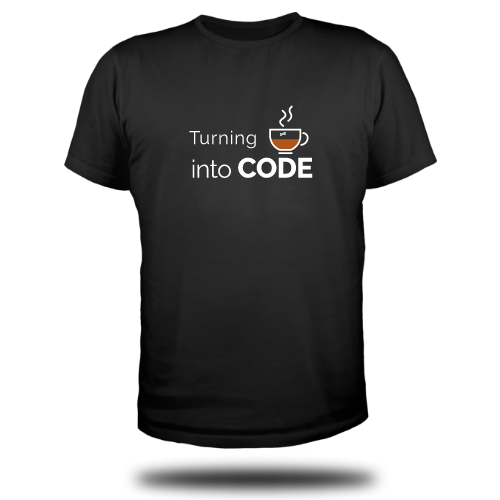 Turning into Code - Coding T Shirt
