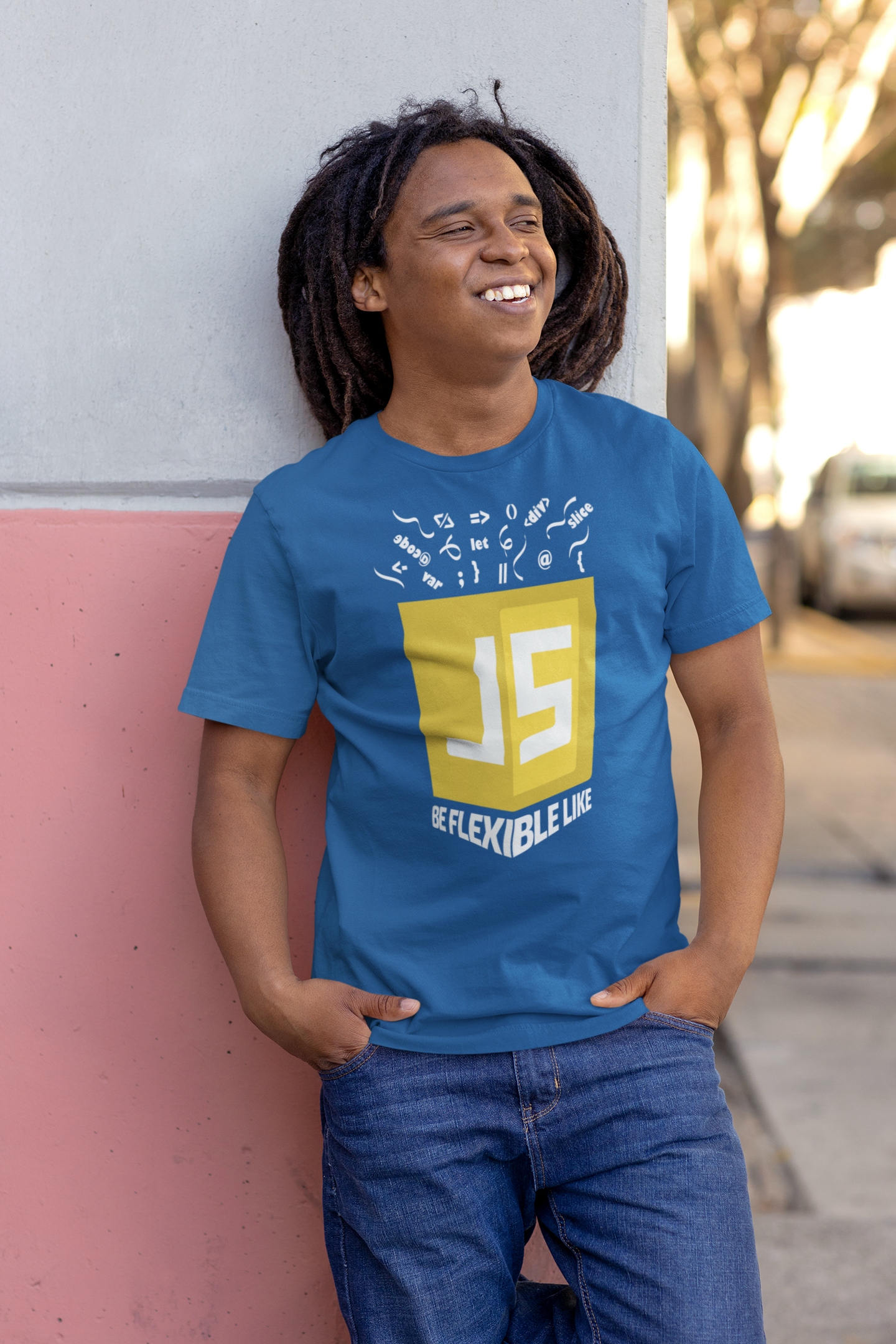 Be Flexible Like JavaScript - Coding T Shirt
