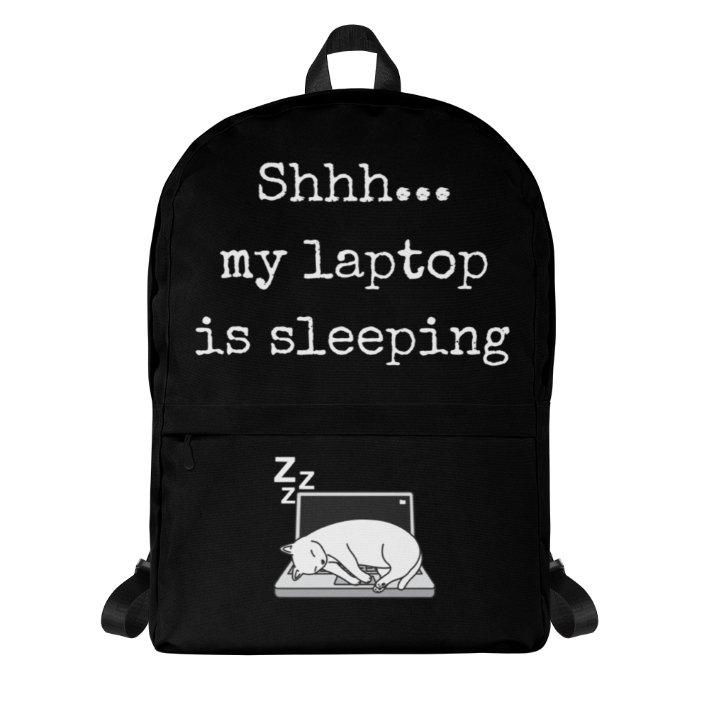 My Laptop is Sleeping - Moussawi Backpack